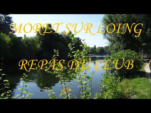 Moret sur Loing le 16 juin 2022 avec Patrick. Vidéo Elie